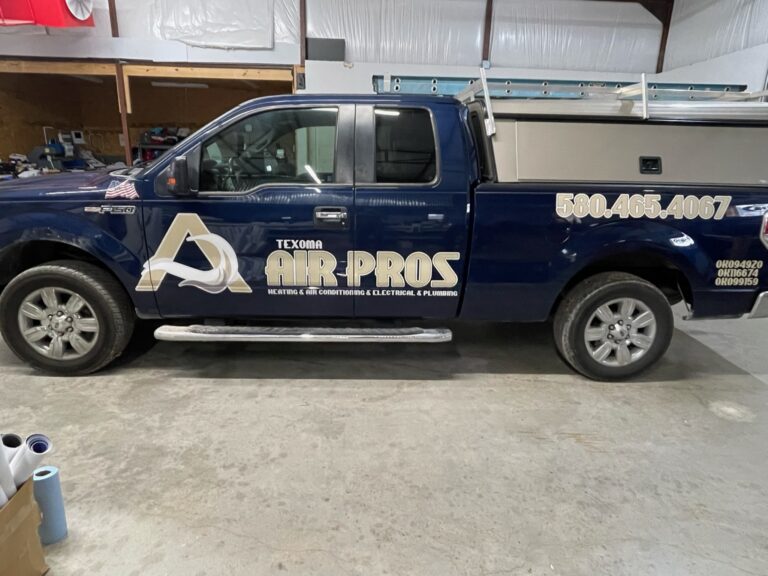 Texoma Air Pros Vehicle Graphics