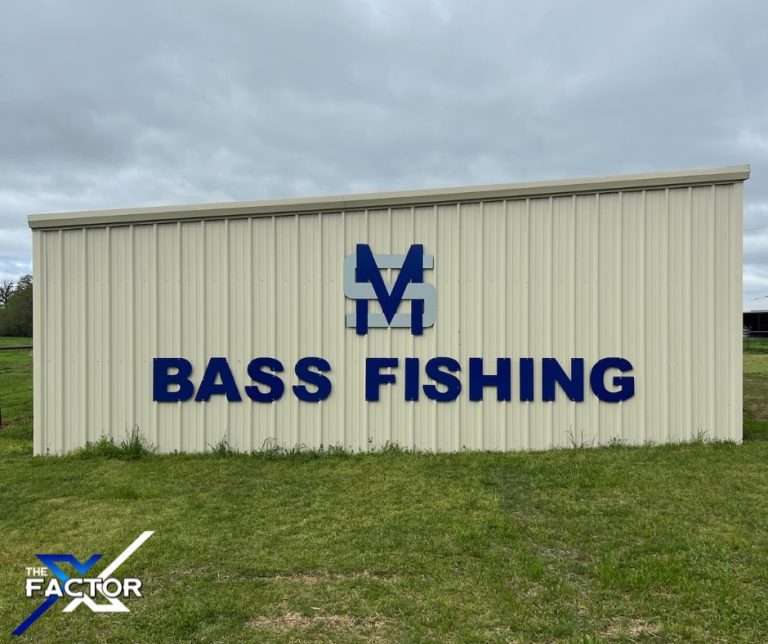 MSC Bass Fishing Sign