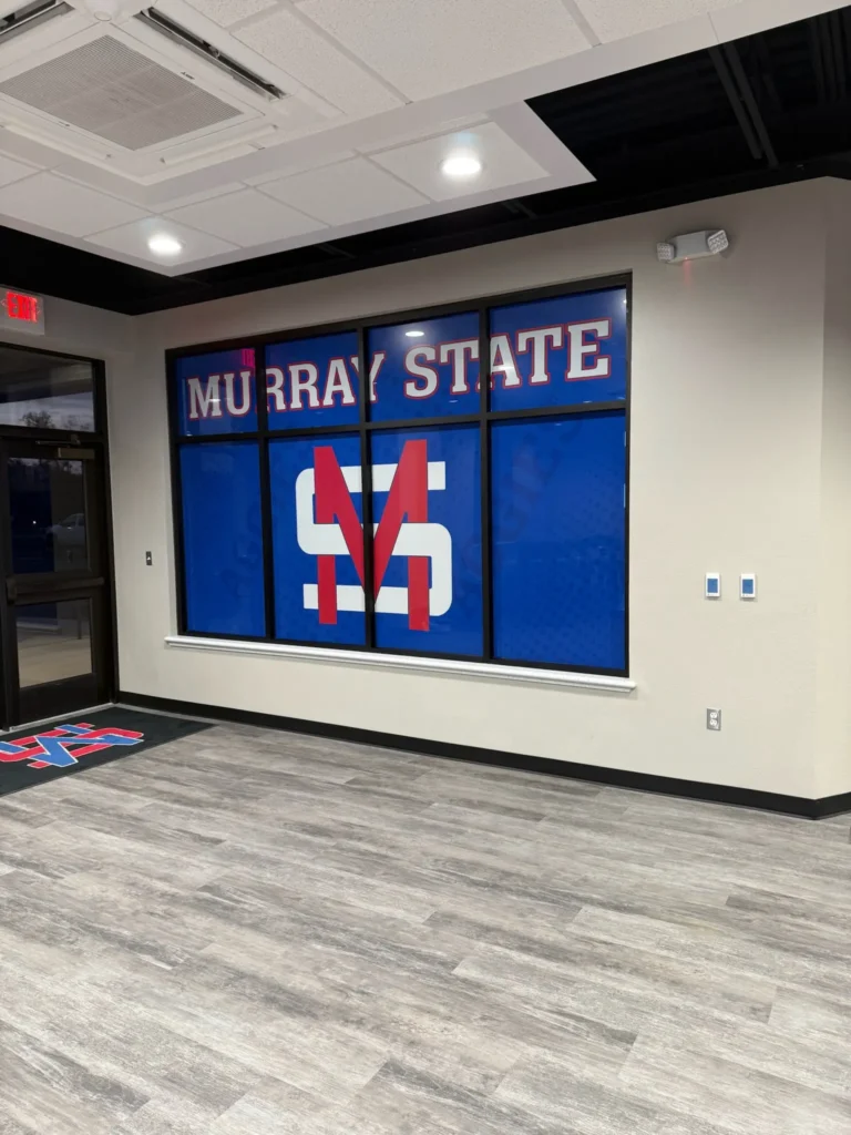 Window Graphics That Showcase School Pride — Murray State Project